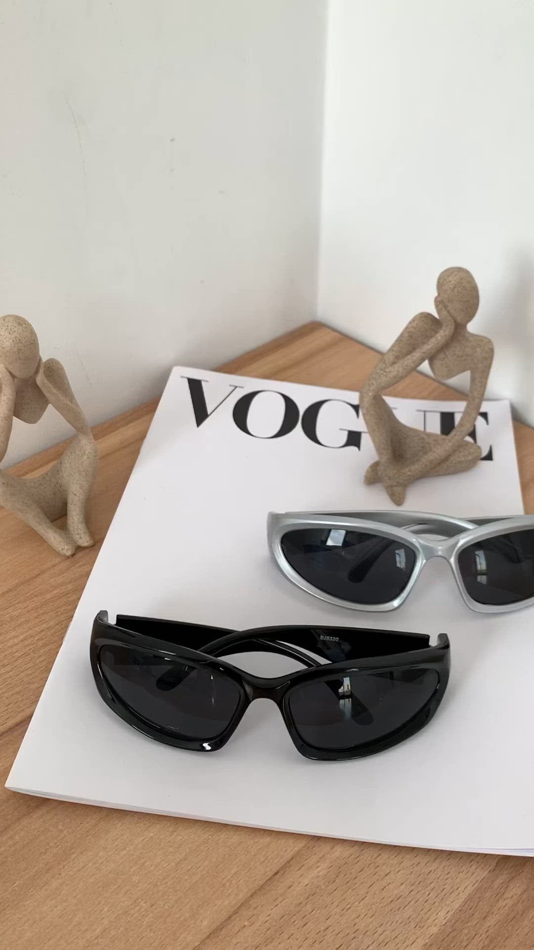 Wrap fahsion sunglasses