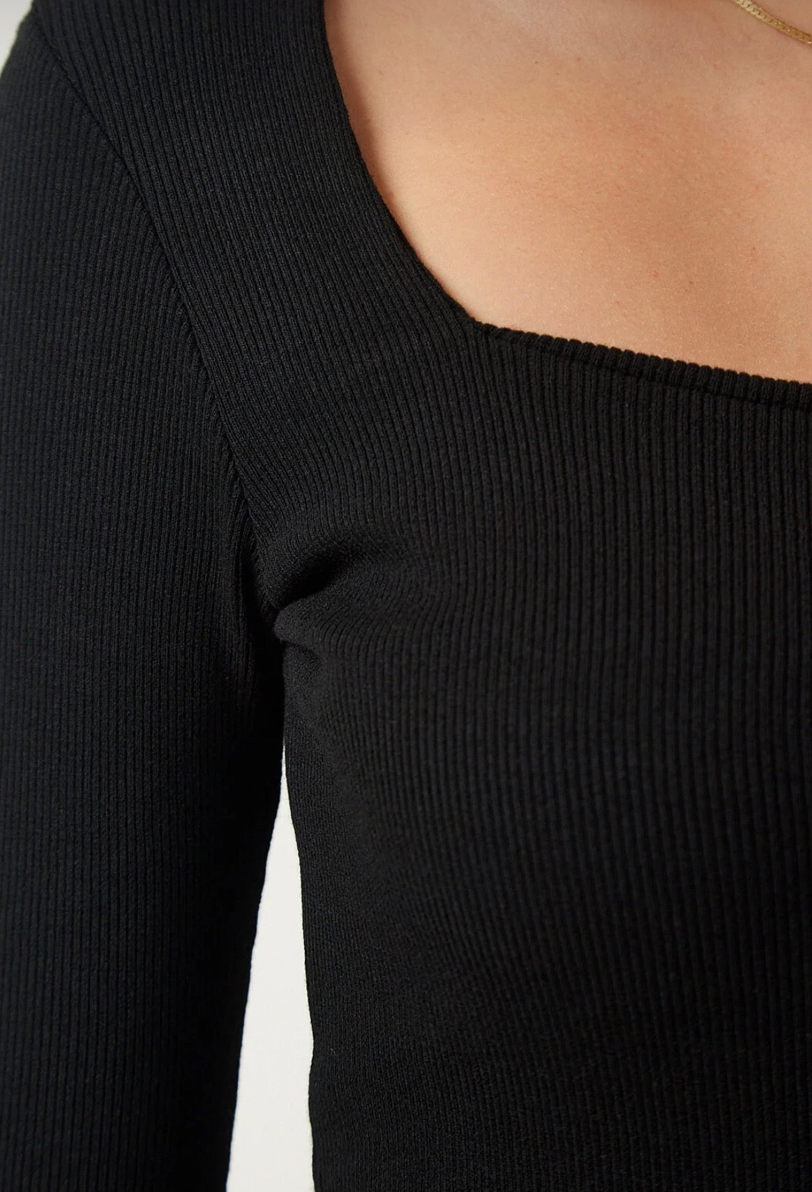 Collar knitted dress