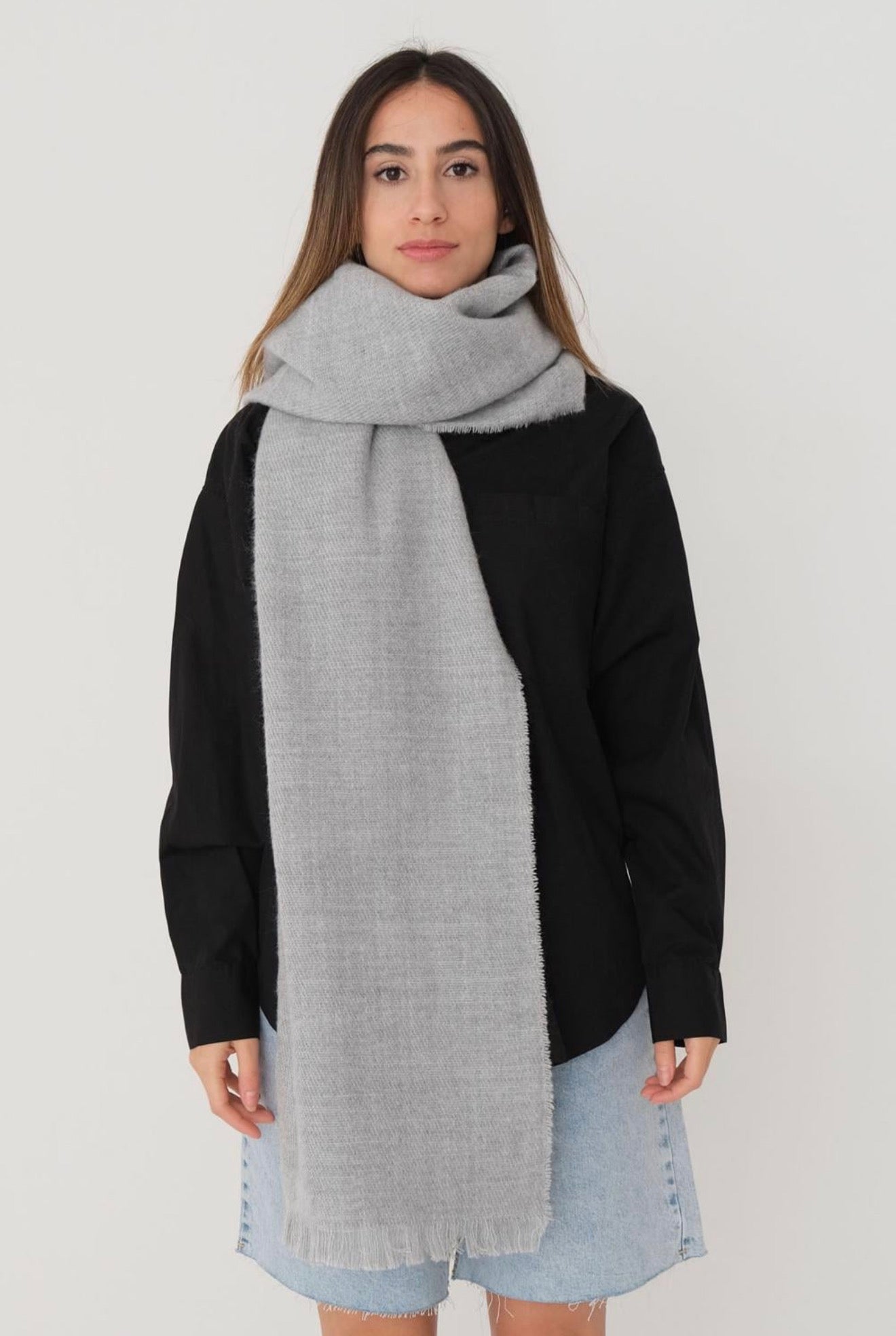 Soft texture scarf