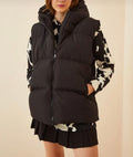 Oversize puffer vest