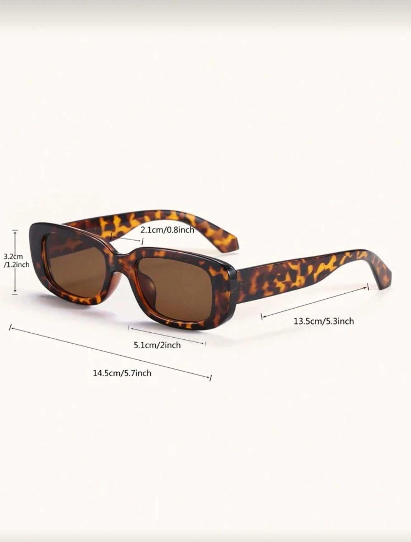 Square frame sunglasses