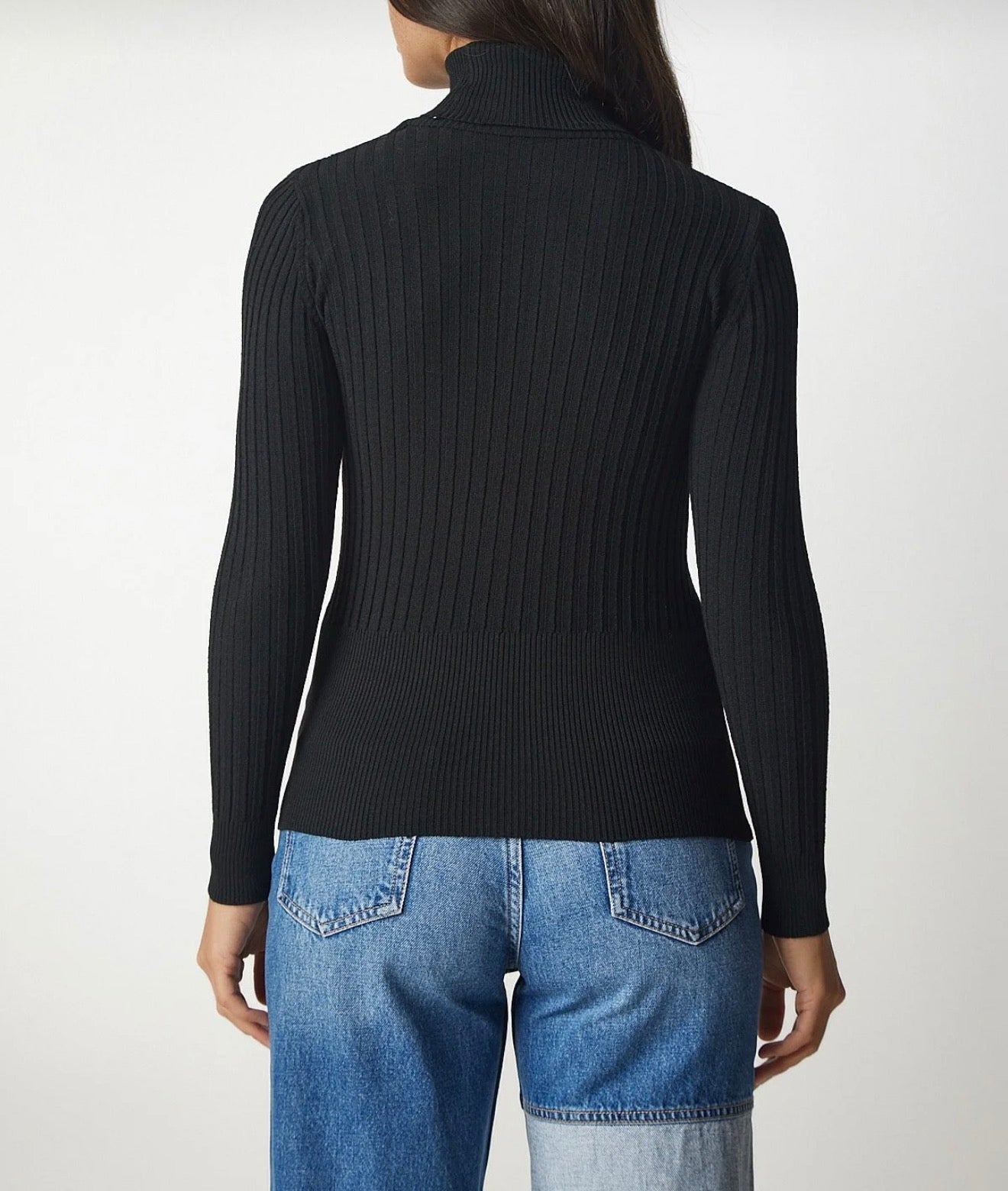 Turtleneck basic sweater