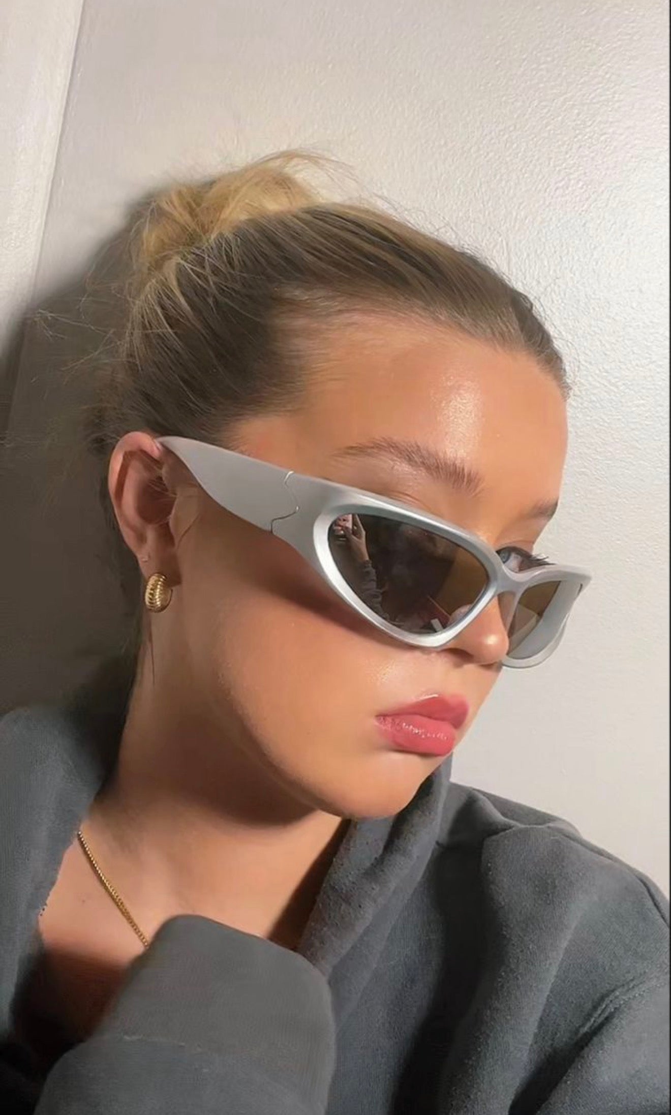 Wrap fahsion sunglasses