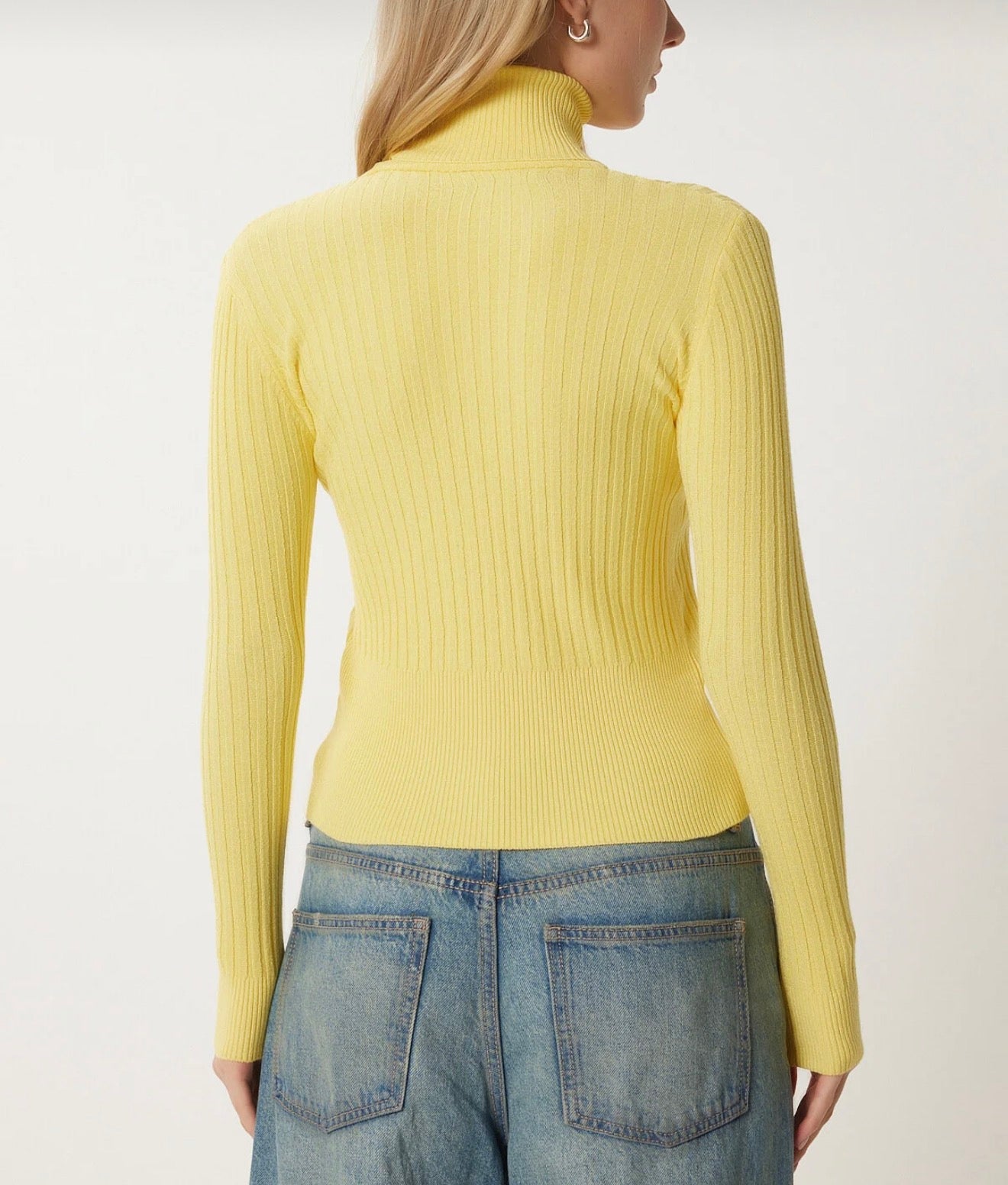 Turtleneck basic sweater