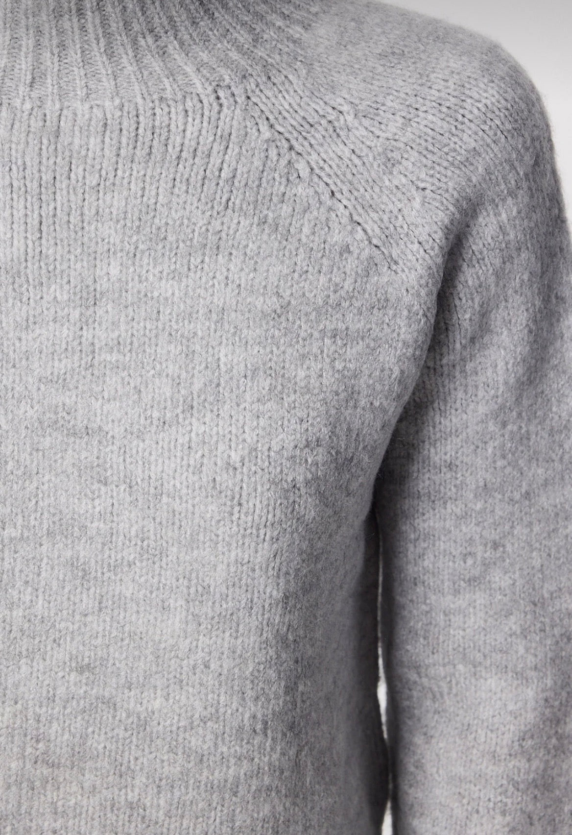 Basic crop knitwear sweater