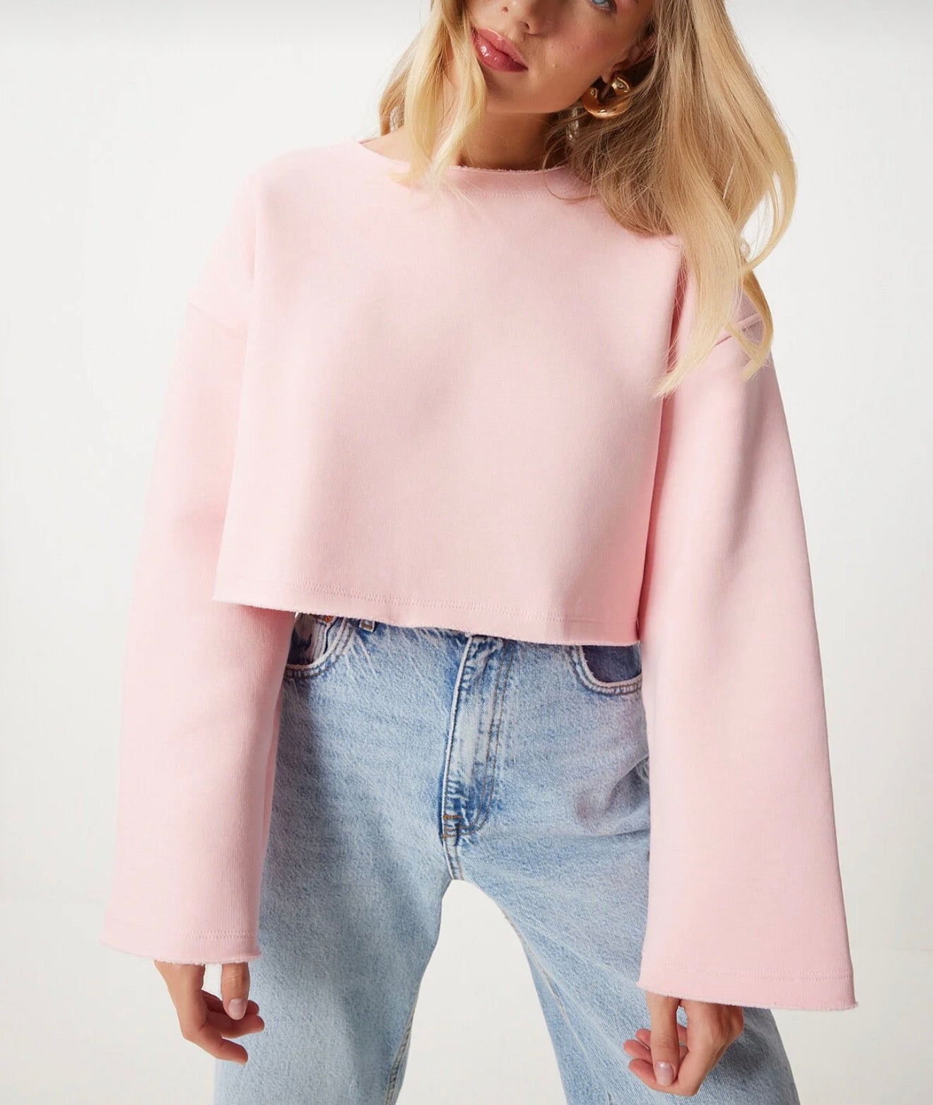 Oversize knitted sweatshirt