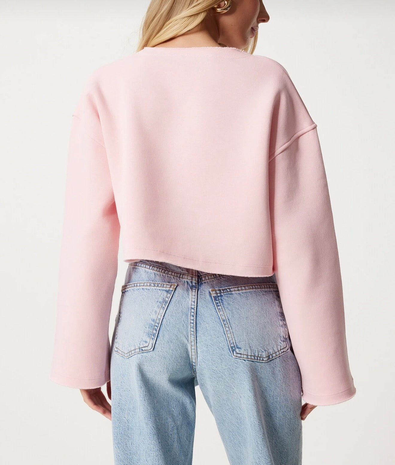 Oversize knitted sweatshirt